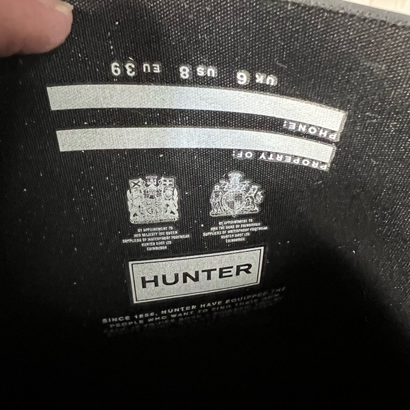 NWT HUNTER Original Tall Boots 8 - Picture 6 of 10